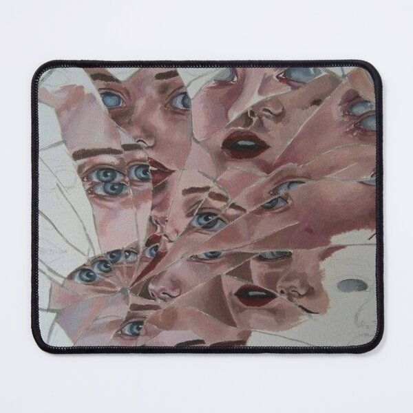 Item preview, Surreal Fractured Faces Art designed and sold by ceiraftdeb.