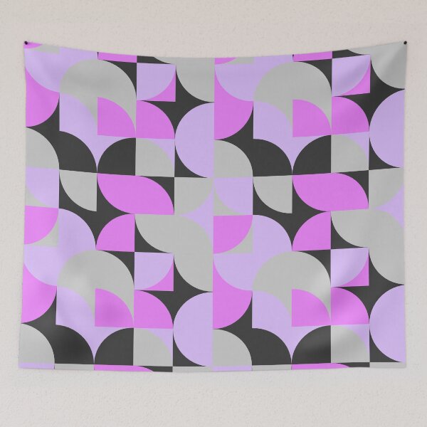 Item preview, Grid of Semis lilac lavender designed and sold by tristanmillward.