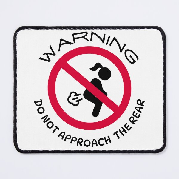 Item preview, warning do not approach rear designed and sold by IFarty.