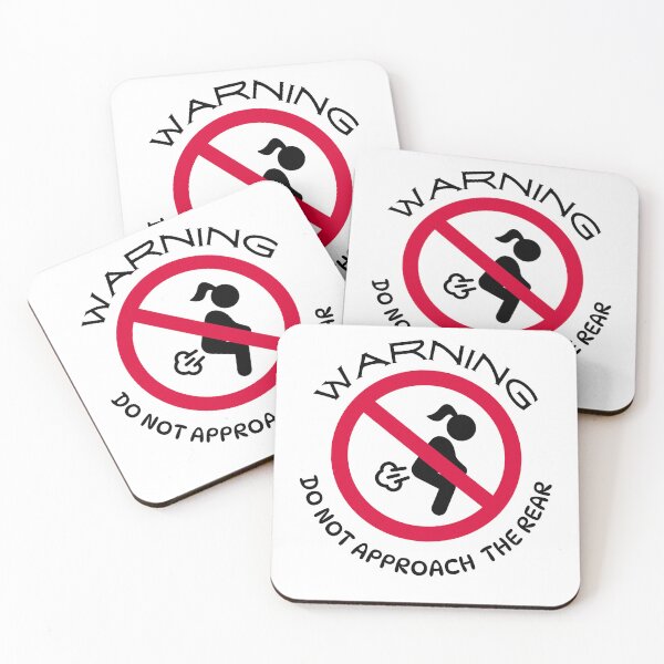 Item preview, warning do not approach rear designed and sold by IFarty.