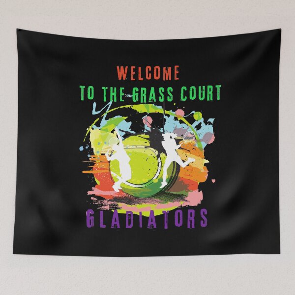 Item preview, Welcome to the Grass Court Gladiators. designed and sold by ConradoBullhead.