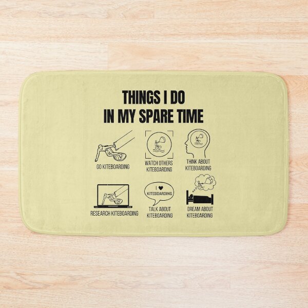Item preview, Kiteboarding Lover Things I Do in My Spare Time Kiteboarder designed and sold by MomentumCloset.