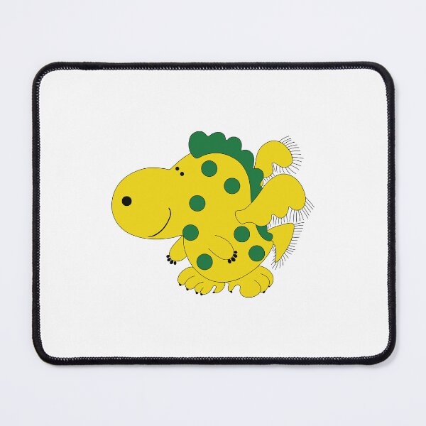 Item preview, Smiling Dragon. Bright Yellow Dragon. Digital Art designed and sold by Baltuka.