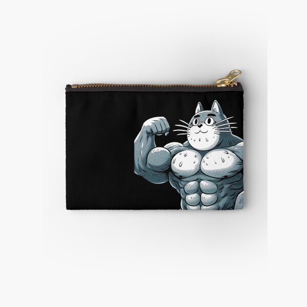 Item preview, Muscle Cat, Buff Kitty, Six-pack Anime Cat designed and sold by cutenesss.