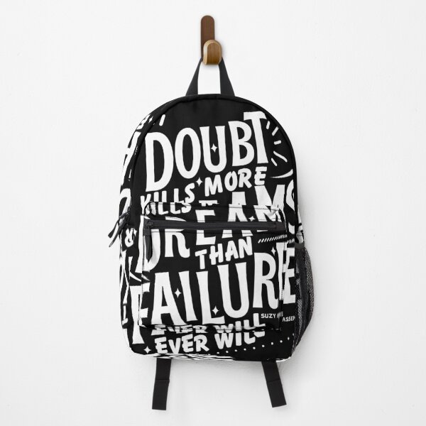 Item preview, Bold Motivational Quote - Doubt Kills More Dreams Than Failure designed and sold by Simplystik.