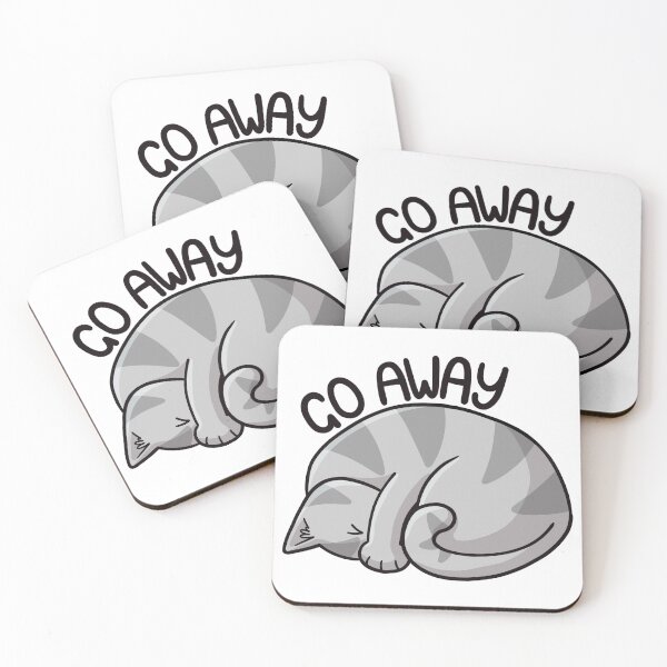Item preview, Go Away designed and sold by doodlecats.