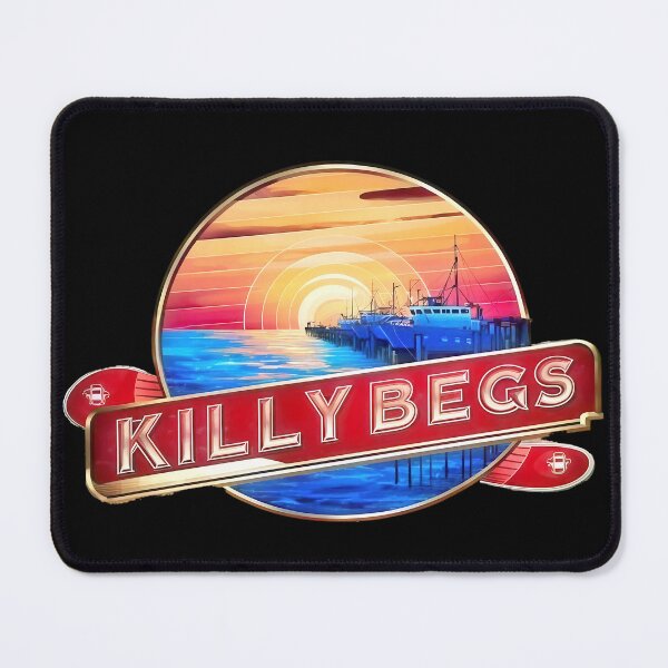 Item preview, Killybegs Retro Sunset Style County Donegal Ireland designed and sold by OliDesigns.
