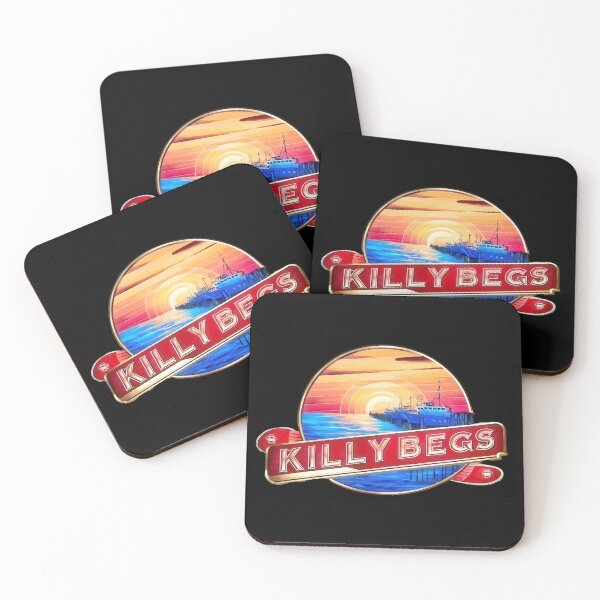 Item preview, Killybegs Retro Sunset Style County Donegal Ireland designed and sold by OliDesigns.