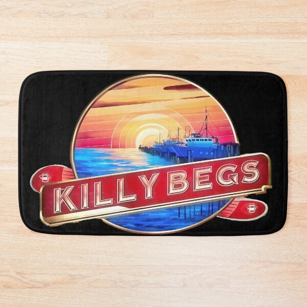 Item preview, Killybegs Retro Sunset Style County Donegal Ireland designed and sold by OliDesigns.
