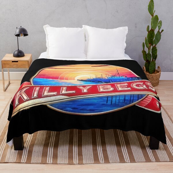 Item preview, Killybegs Retro Sunset Style County Donegal Ireland designed and sold by OliDesigns.