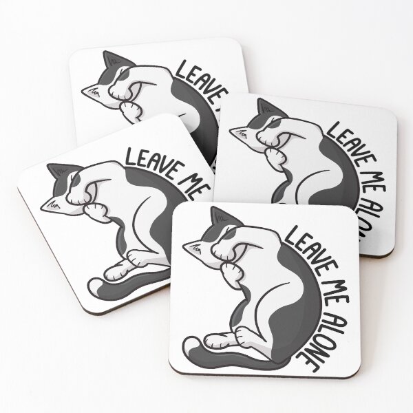 Item preview, Leave me alone designed and sold by doodlecats.