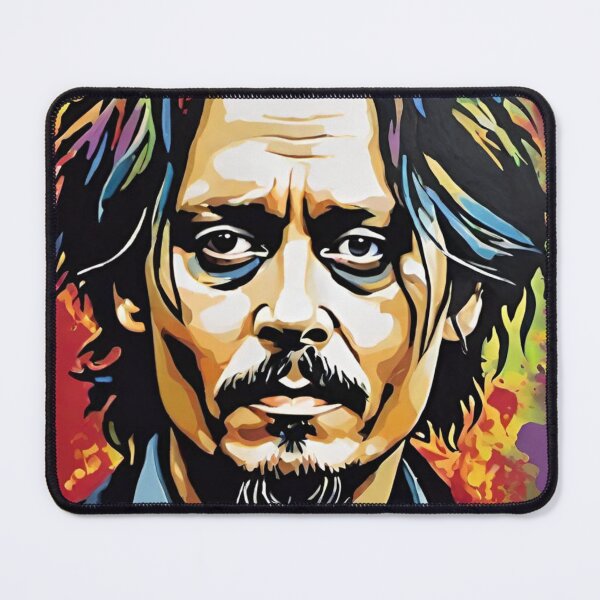 Item preview, johnny depp, fan art, mascot, drawing, art designed and sold by DonnaBlankaArt.