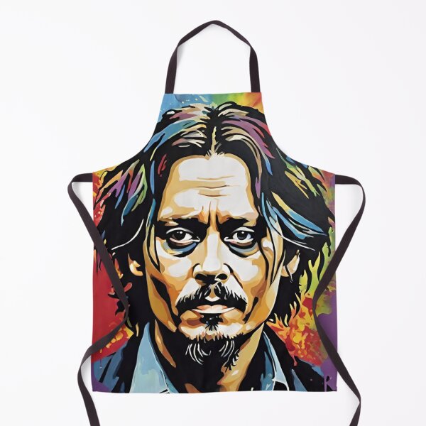 Item preview, johnny depp, fan art, mascot, drawing, art designed and sold by DonnaBlankaArt.