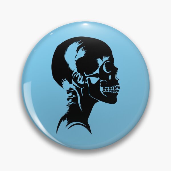 Item preview, Skull Profile Art designed and sold by Twisted Kids.