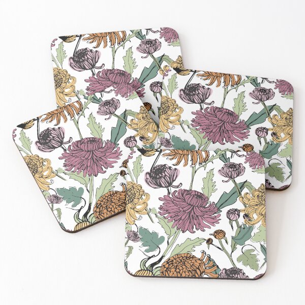Item preview, Floral seamless pattern flowers designed and sold by Mirksaz-designs.