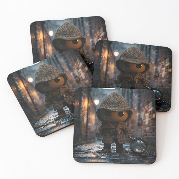 Item preview, Enigmatic Sleuth in Moonlit Alley designed and sold by palmyst.