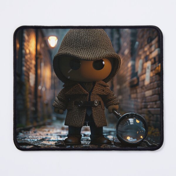 Item preview, Enigmatic Sleuth in Moonlit Alley designed and sold by palmyst.