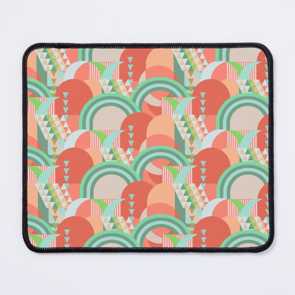 Item preview, Large abstract shapes, Orange and turquoise designed and sold by Alex  Blud.