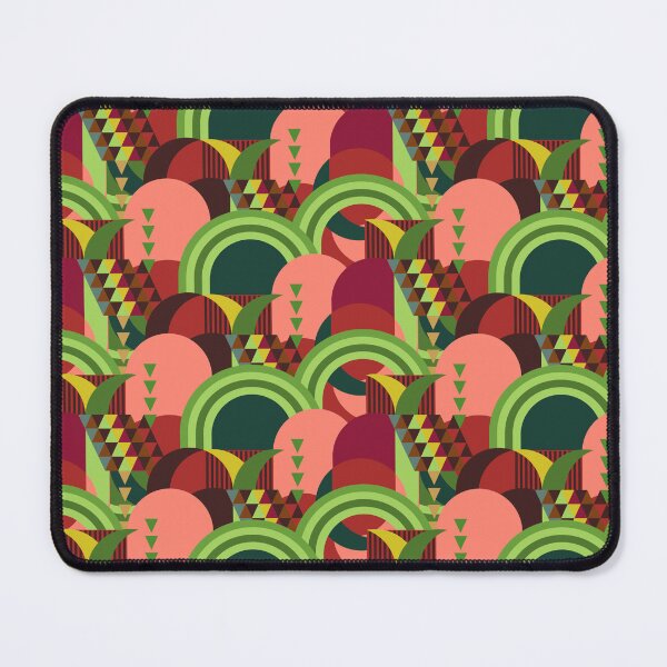 Item preview, Large abstract shapes, Dark red and green designed and sold by Alex  Blud.