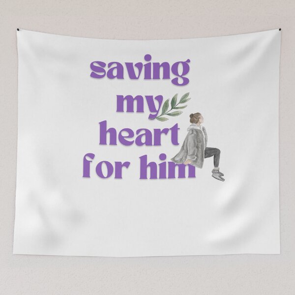 Item preview, saving my heart for him designed and sold by aishtistic-art.