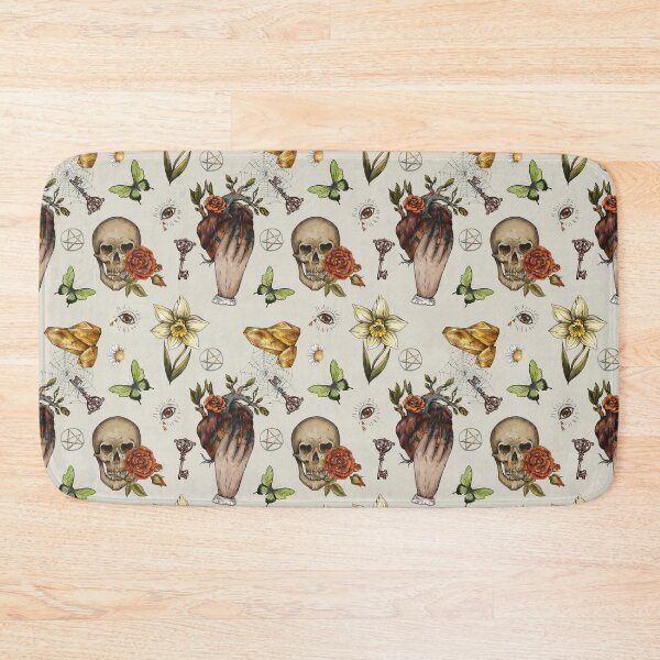 Item preview, Witchcraft watercolor pattern designed and sold by MonochromeEcho.