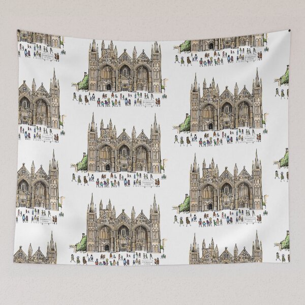 Item preview, Peterborough Cathedral, Illustrated Tribute designed and sold by FoleyPottery.