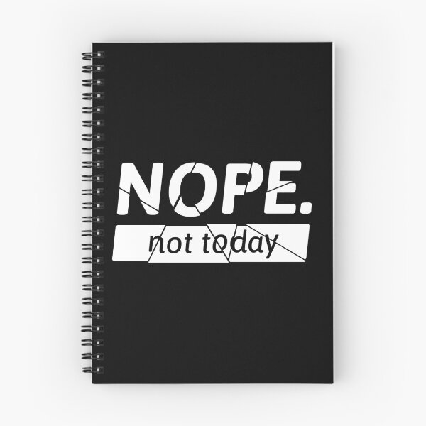Item preview, "NOPE. Not today" in fragmented shards designed and sold by peter2art.