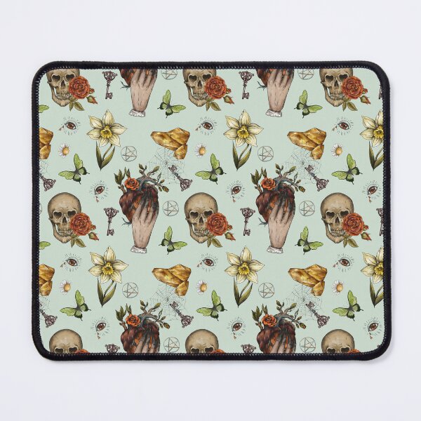 Item preview, Witchcraft watercolor pattern green designed and sold by MonochromeEcho.