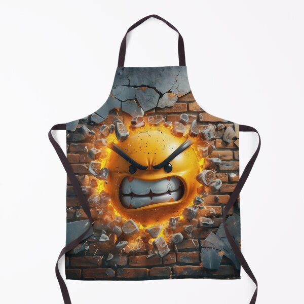 Item preview, Raging Fury of a Fiery Emoji designed and sold by palmyst.