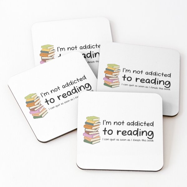 Item preview, I'm Not Addicted to Reading designed and sold by mvommen.