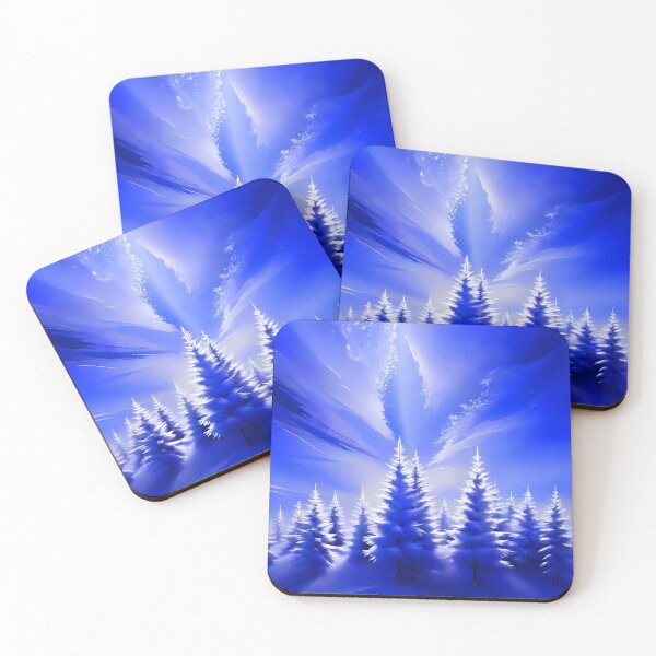 Item preview, Snowy Scenery Cold Snap Tall Trees Serene Setting 4 of 4 designed and sold by Beachy.