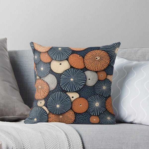 Item preview, Marine Sea Urchin Geometric Pattern designed and sold by DreamCraze.