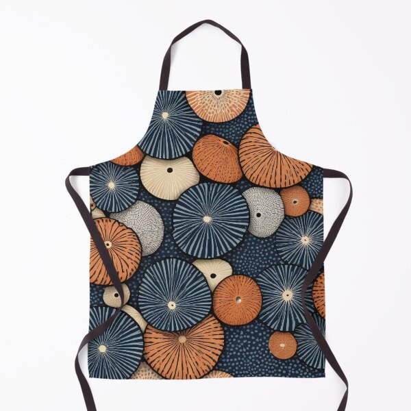 Item preview, Marine Sea Urchin Geometric Pattern designed and sold by DreamCraze.
