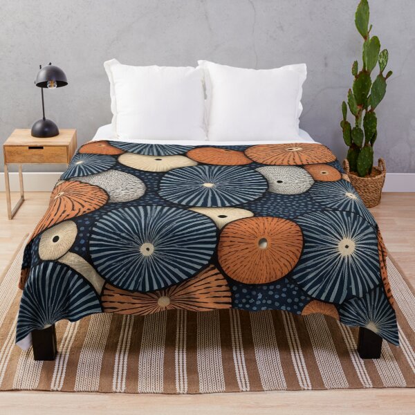 Item preview, Marine Sea Urchin Geometric Pattern designed and sold by DreamCraze.