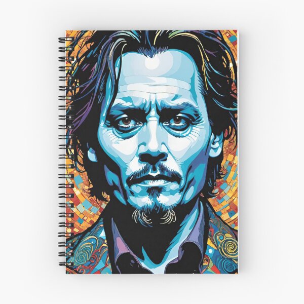 Item preview, johnny depp, fan art, mascot, drawing, art designed and sold by DonnaBlankaArt.