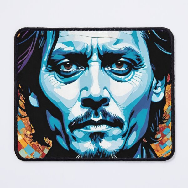 Item preview, johnny depp, fan art, mascot, drawing, art designed and sold by DonnaBlankaArt.