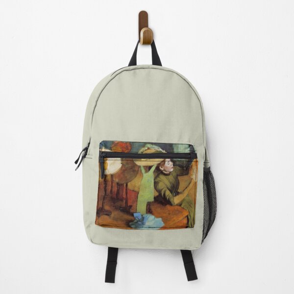 Item preview, The Millinery Shop Woman with Hats Edgar Degas painting designed and sold by ArtUnova.