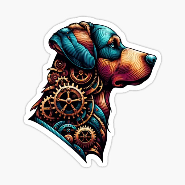 Artikel-Vorschau von Hund Steampunk, designt und verkauft von Kobeko.