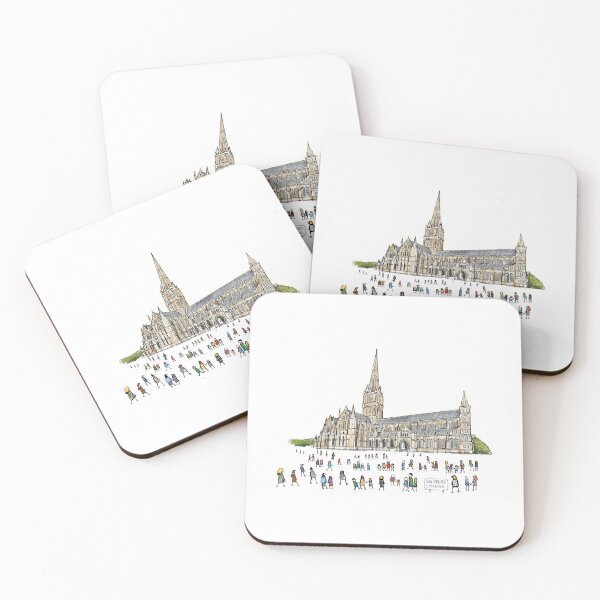 Item preview, Salisbury Cathedral, Illustrated Tribute designed and sold by FoleyPottery.