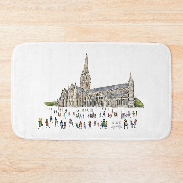 Item preview, Salisbury Cathedral, Illustrated Tribute designed and sold by FoleyPottery.