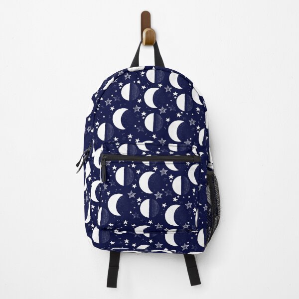 Item preview, Celestial bodies. Big moon on a dark blue background designed and sold by Alex  Blud.