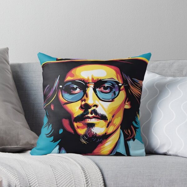 Item preview, johnny depp, fan art, mascot, drawing, art designed and sold by DonnaBlankaArt.