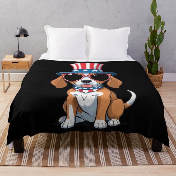 Item preview, Beagle Puppy Patriotic Independence Day Dog designed and sold by LuminOrb.