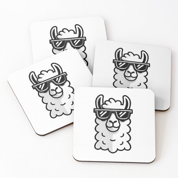 Item preview, Cool Llama with Sunglasses Design - Perfect for Fun and Trendy Art Lovers designed and sold by meshhead.