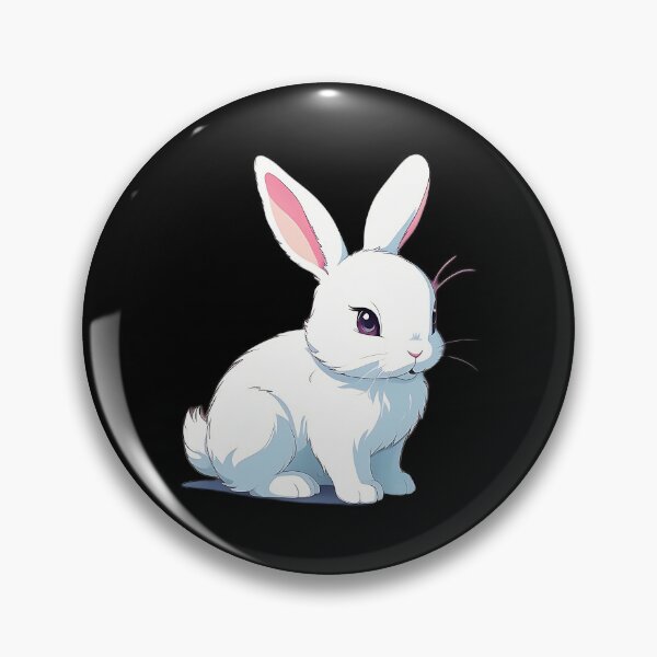 Item preview, white bunny designed and sold by eriktartufo.