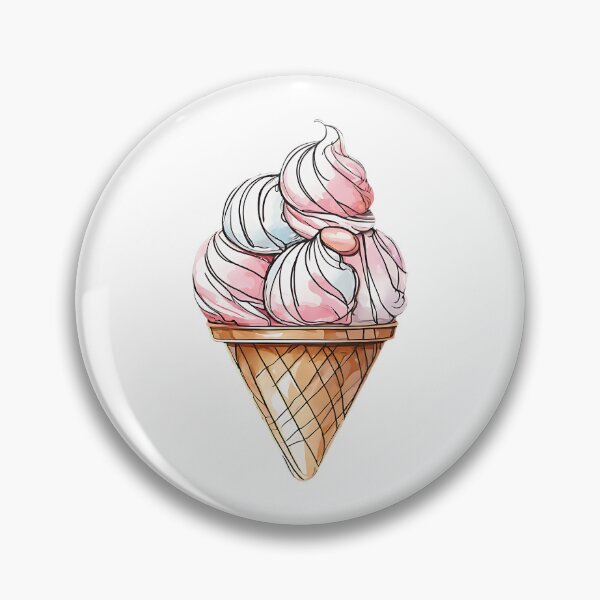 Item preview, Ice cream Sticker designed and sold by Bizgiv.
