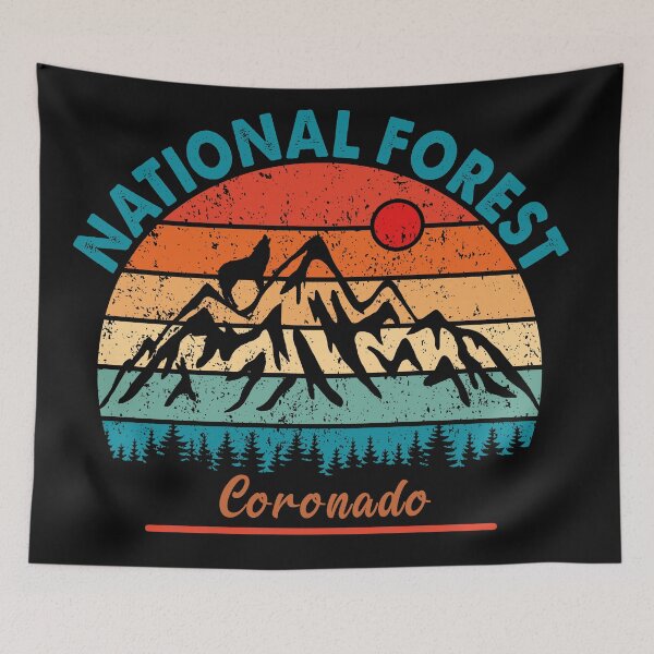 Item preview, Coronado National Forest designed and sold by graphic-map.