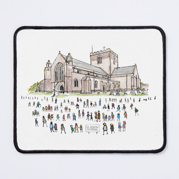 Item preview, St Asaph Cathedral, Illustrated Tribute designed and sold by FoleyPottery.