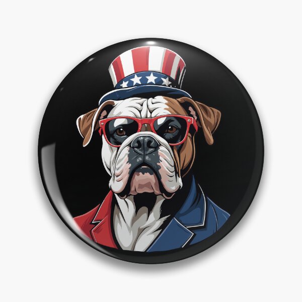Artikelvorschau, Deutscher Boxer Patriotischer Hund 4. Juli entworfen und verkauft von LuminOrb.