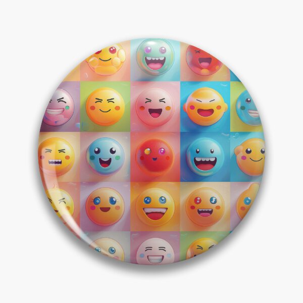 Item preview, Colorful Array of Emoji Expressions designed and sold by palmyst.